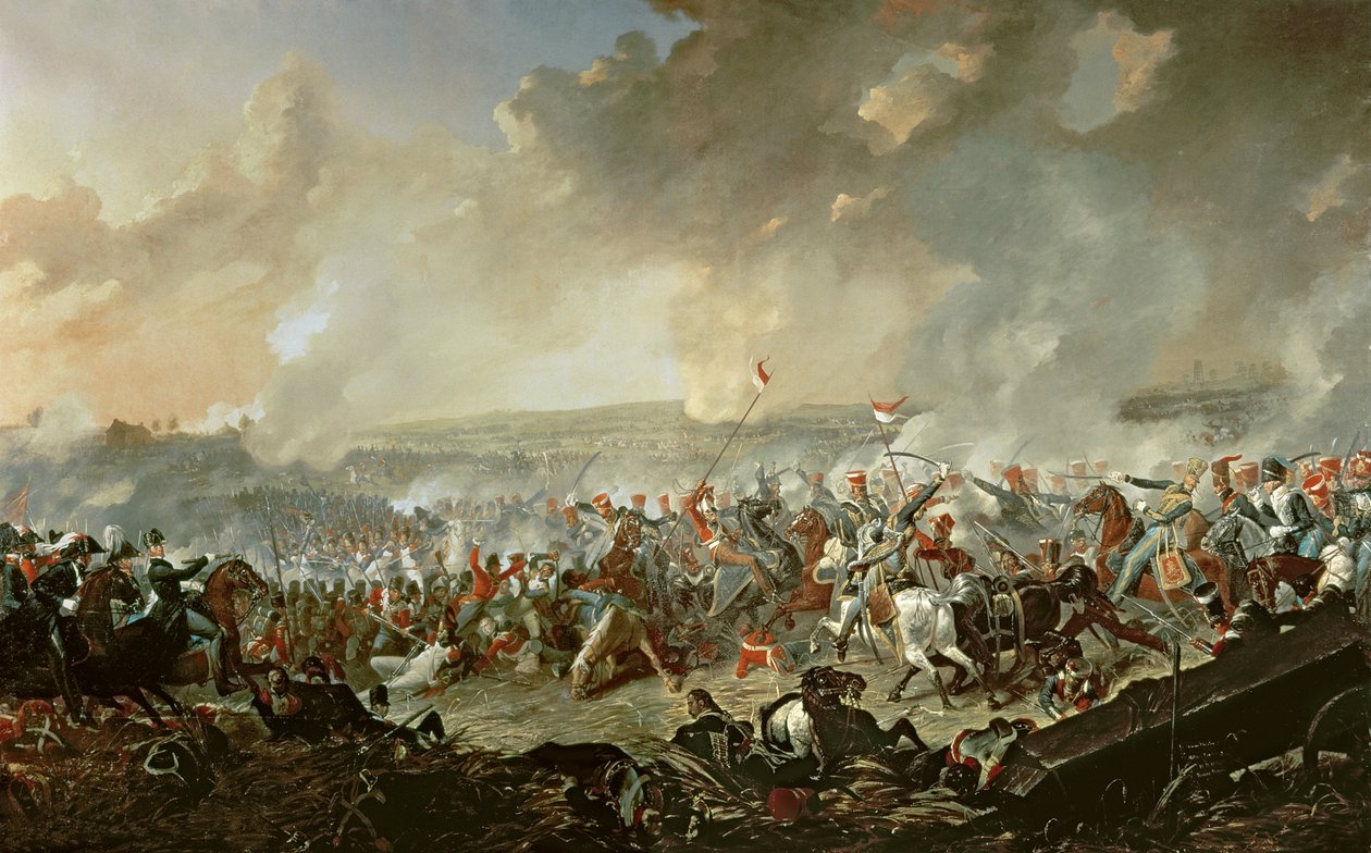 Die Schlacht von Waterloo, 18. Juni 1815 von Denis Dighton