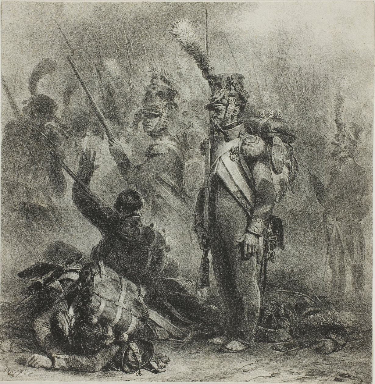 Schließt die Reihen von Denis Auguste Marie Raffet