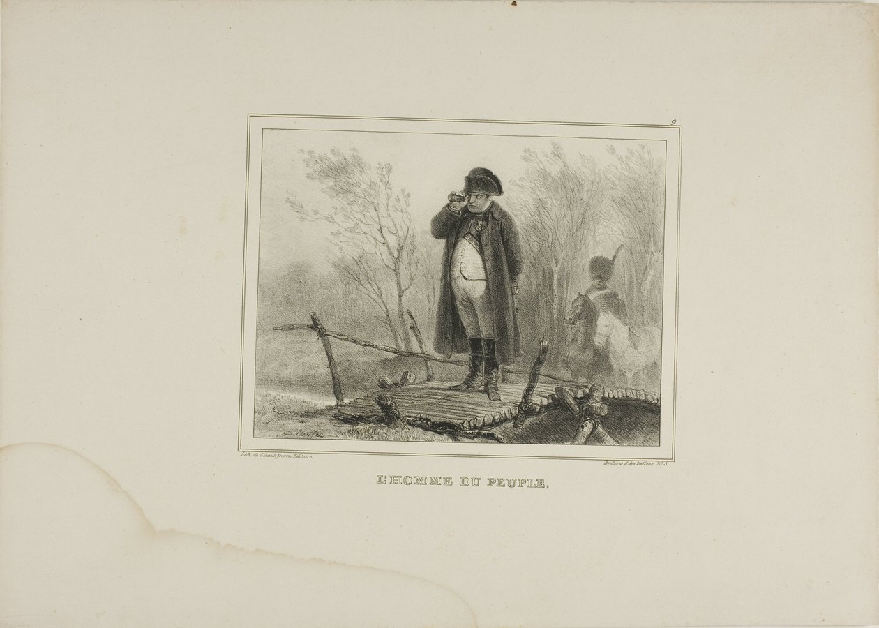 Mann des Volkes von Denis Auguste Marie Raffet