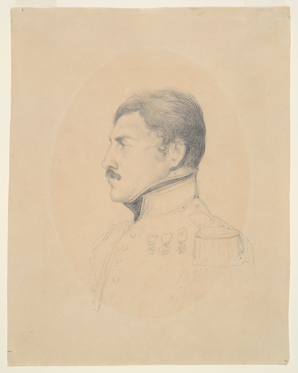 Porträt von General Pelissier von Denis Auguste Marie Raffet