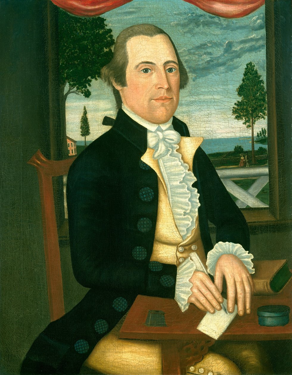 Kapitän Elisha Denison von Denison Limner