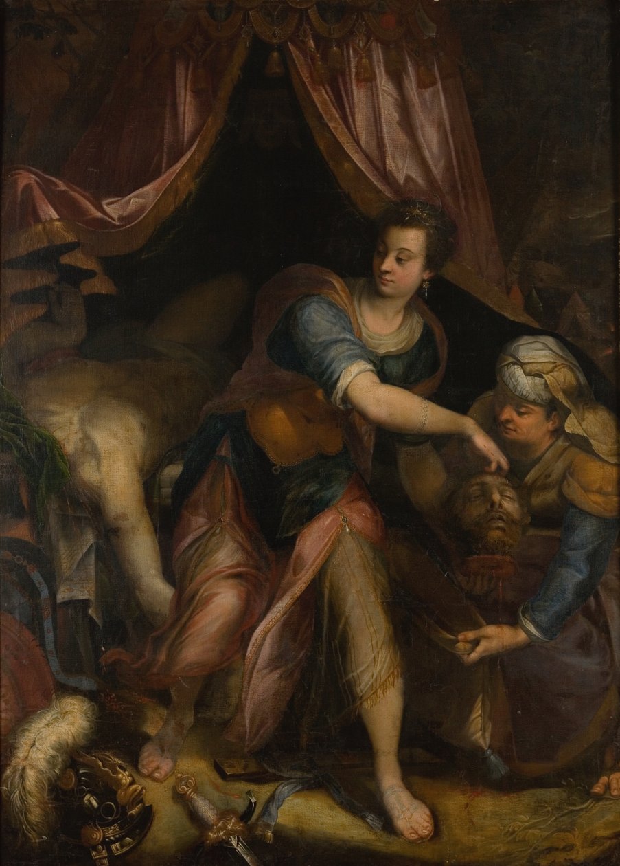 Judith mit dem Kopf des Holofernes von Denys Calvaert