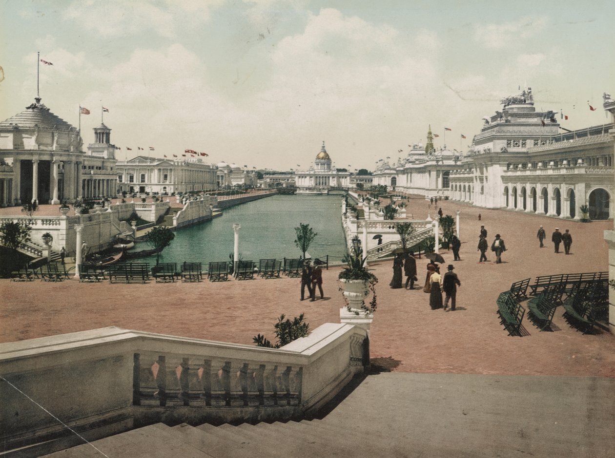 Großer Hof, Trans-Mississippi-Ausstellung, 1898 von Detroit Photographic Co.