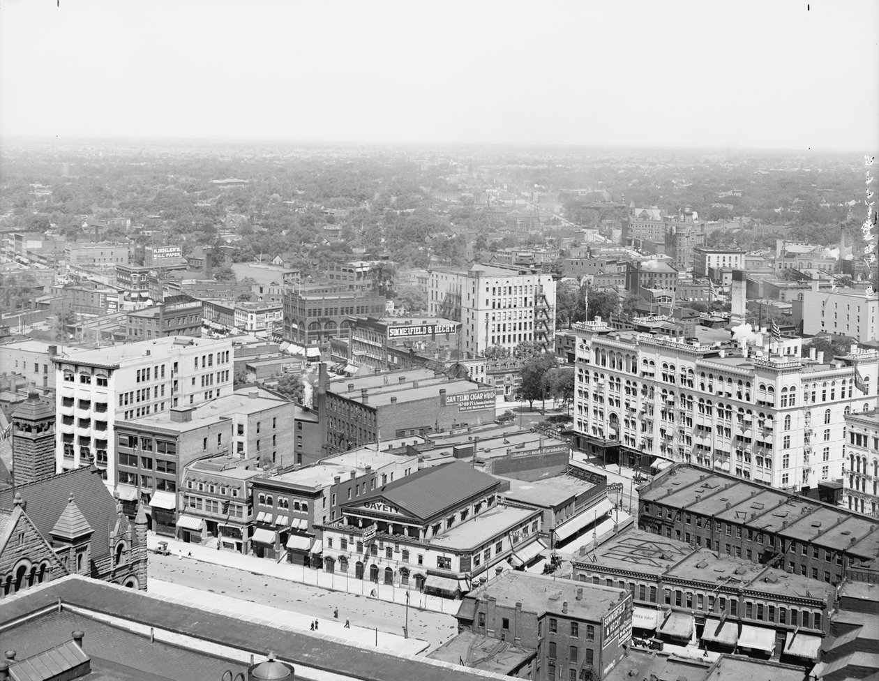 Detroit, Michigan, ca. 1908 von Detroit Publishing Co.