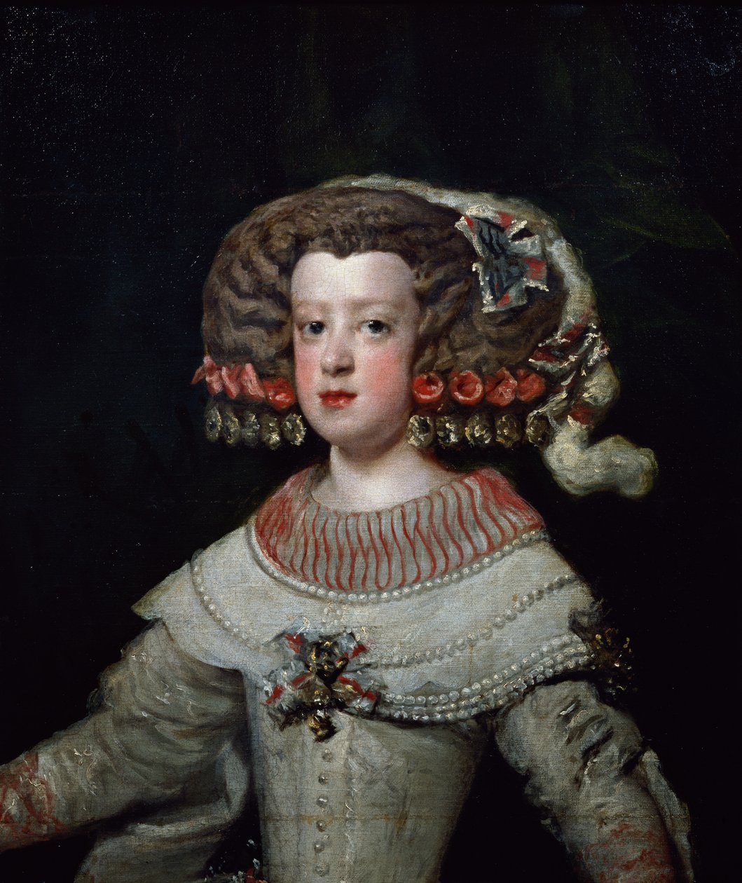 Porträt der Infantin Maria Teresa (1638-83), zukünftige Königin Marie-Therese von Frankreich von Diego Velázquez