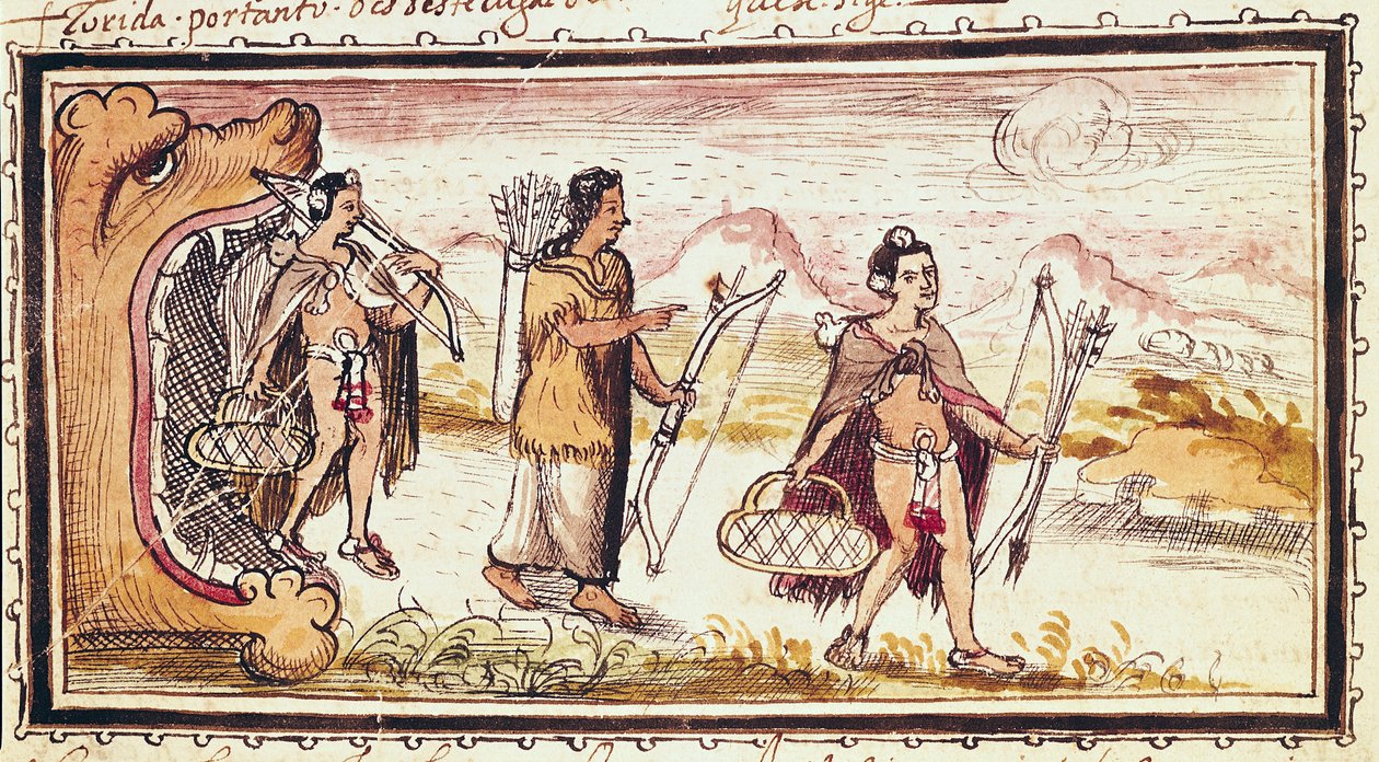 Die Jagd, 1579 von Diego Duran