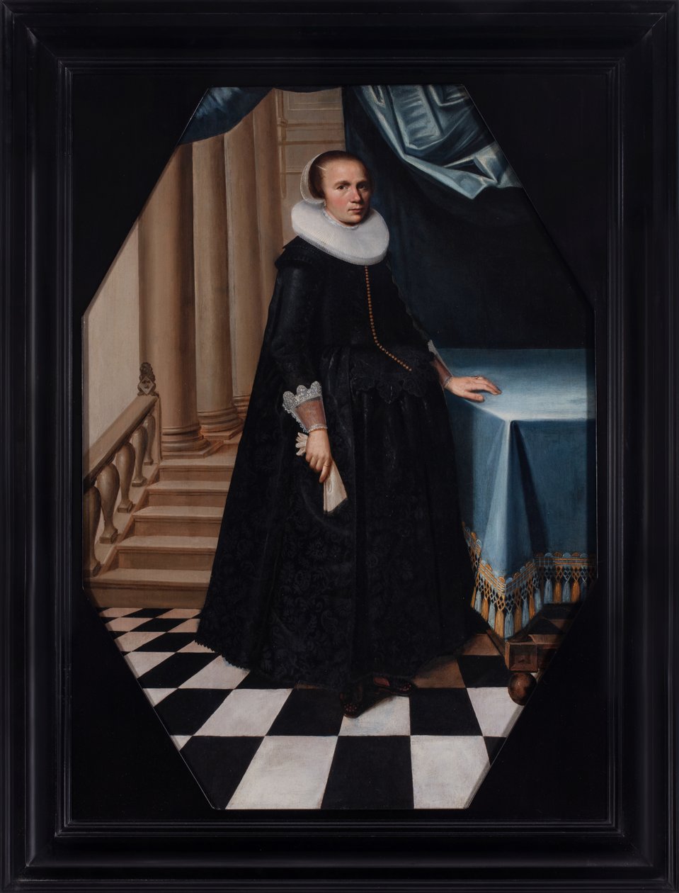 Porträt einer Dame von Dirck Santvoort