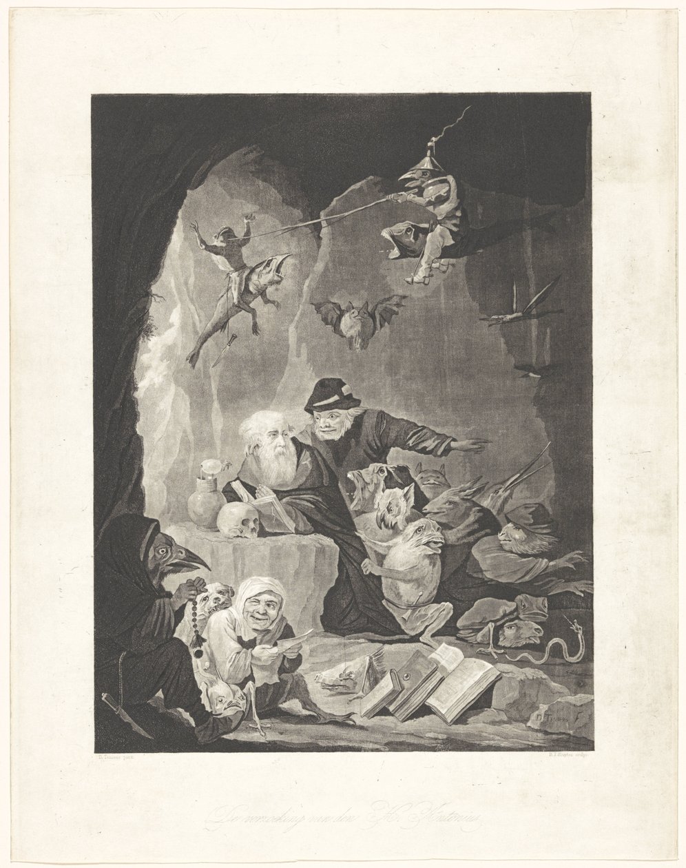 Die Versuchung des Heiligen Antonius von Dirk Jurriaan Sluyter