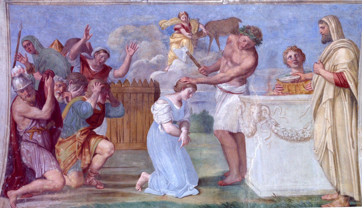 Das Opfer der Iphigenie von Domenichino