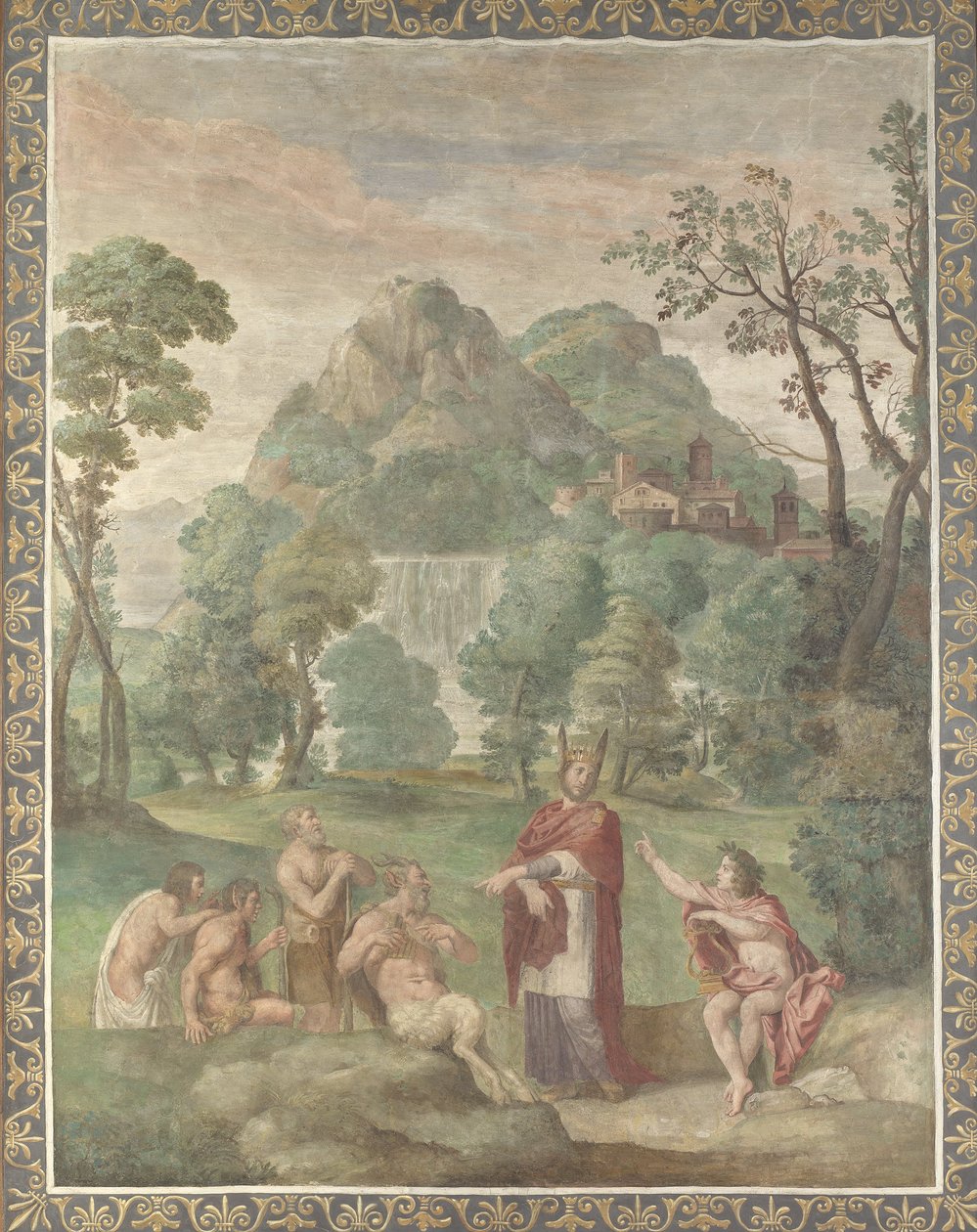 Das Urteil des Midas von Domenichino