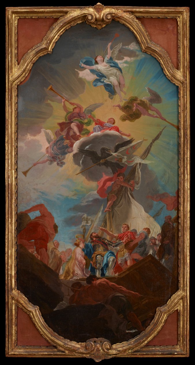 Die Verherrlichung von Andrea Doria, ca. 1750-68 von Domenico Corvi