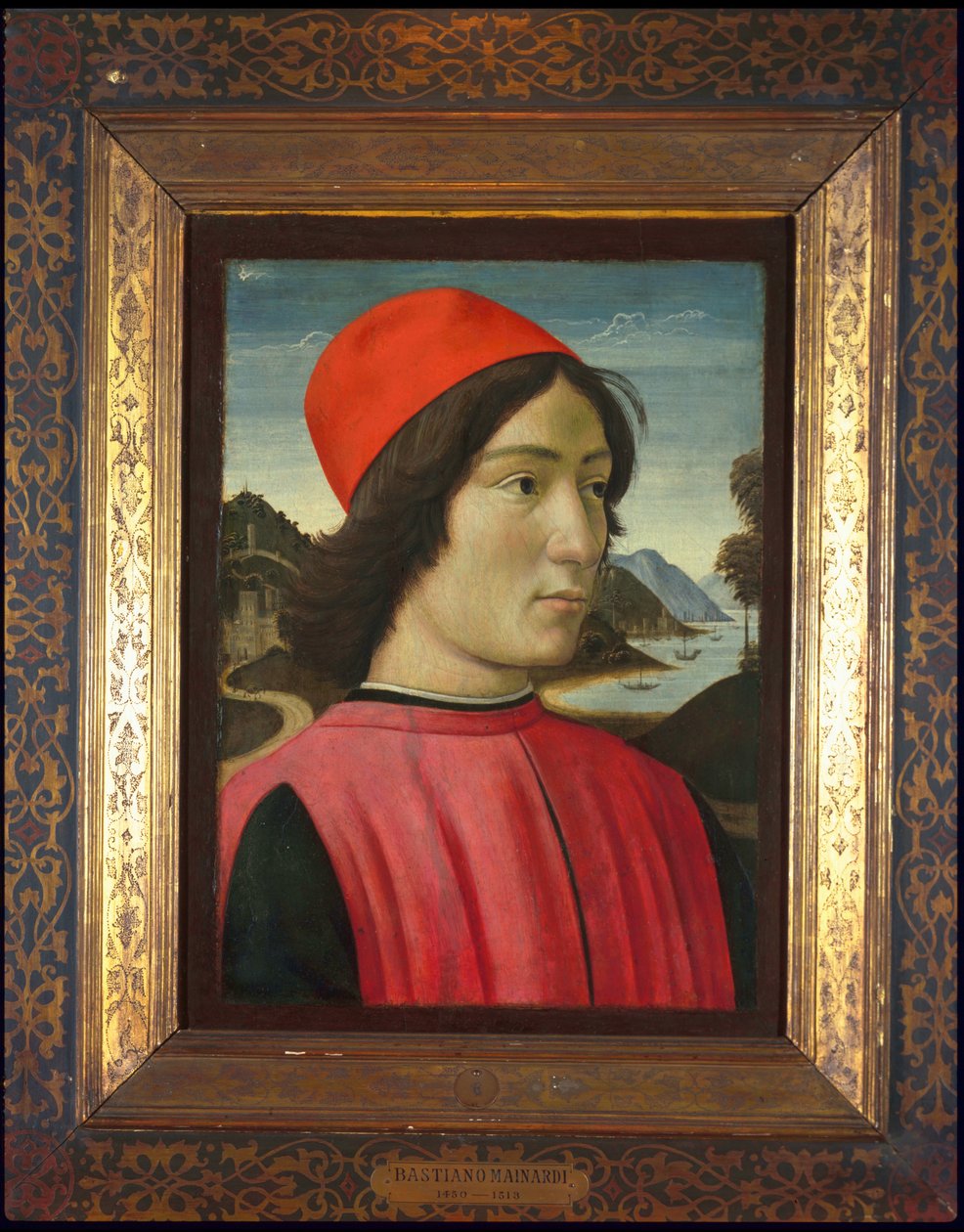 Porträt eines Mannes von Domenico Ghirlandaio