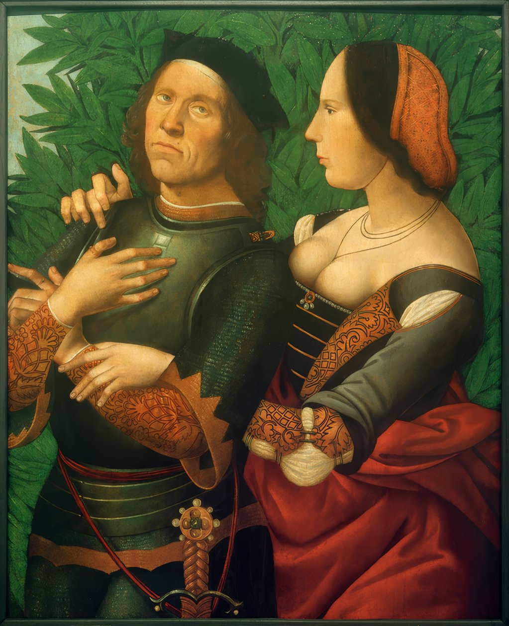 Ritter und Dame von Domenico Panetti