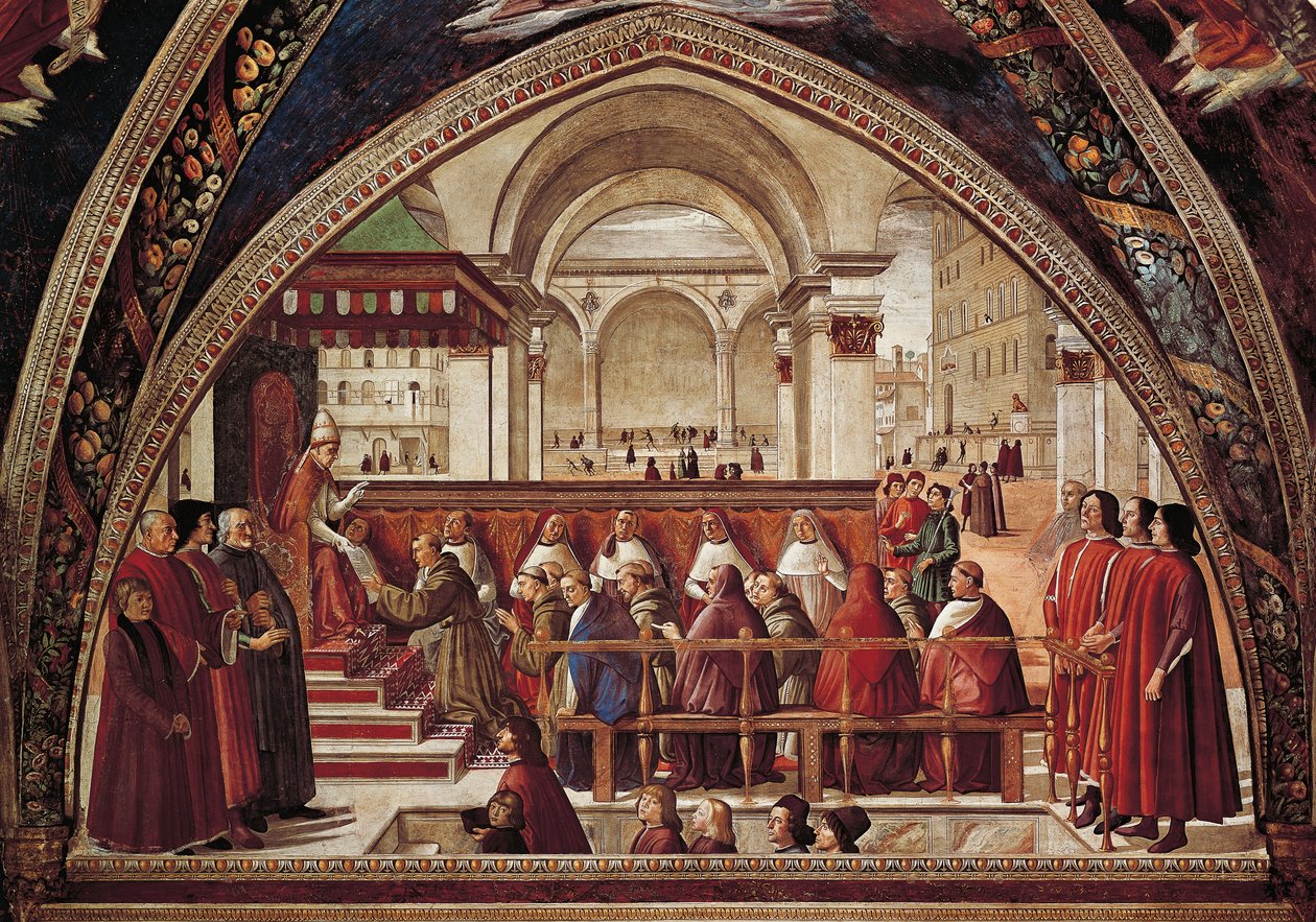 Geschichten von St. Franziskus von Assisi von Domenico Ghirlandaio