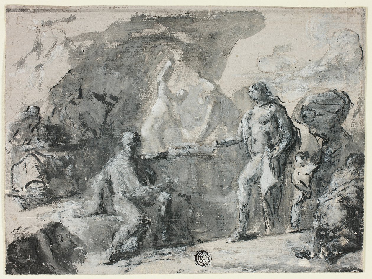 Schmiede des Vulkan von Domenico Mondo
