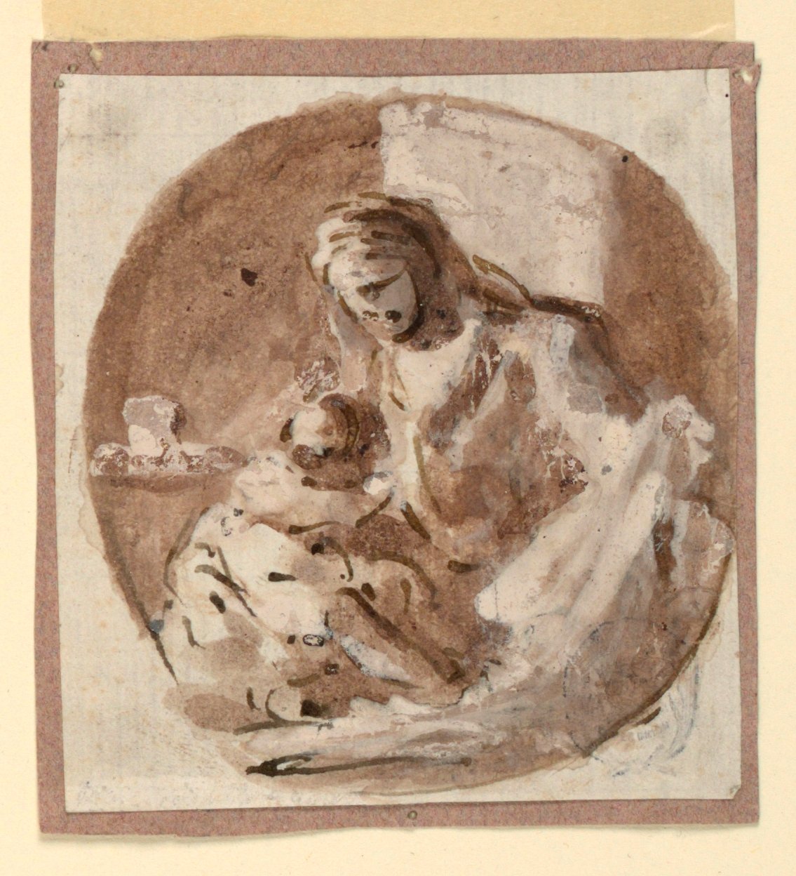 Madonna mit Kind von Domenico Mondo