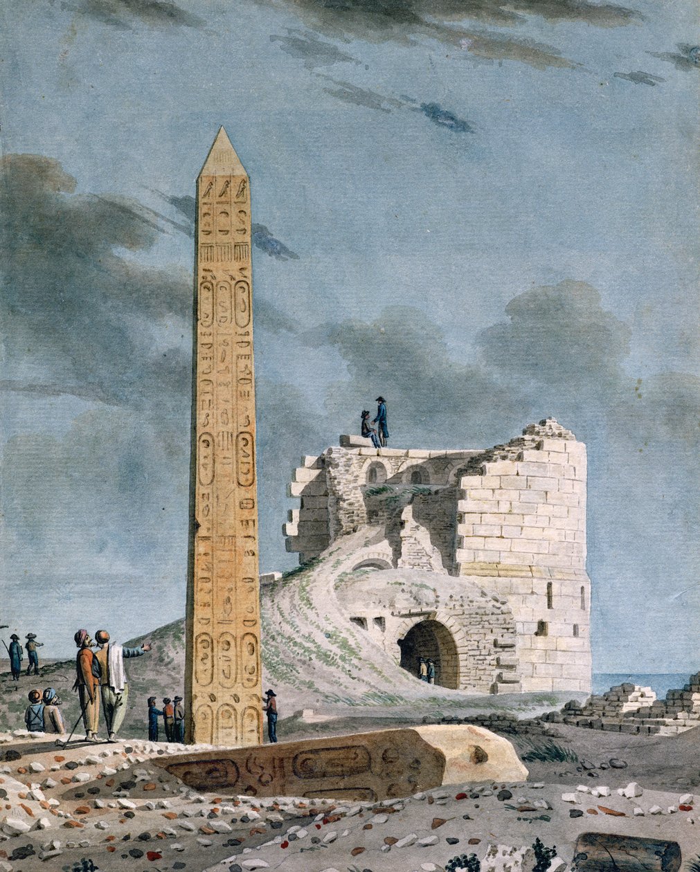 Obelisk der Kleopatra von Dominique Vivant Denon