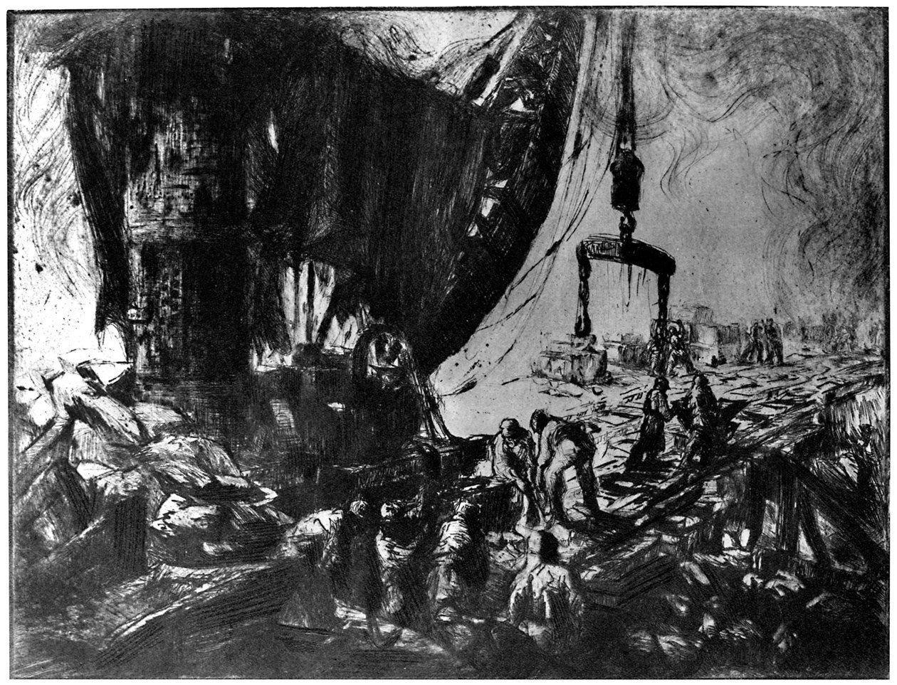 La Chantier, Die Fabrik, 1924 von Dominique Jouvet Magron
