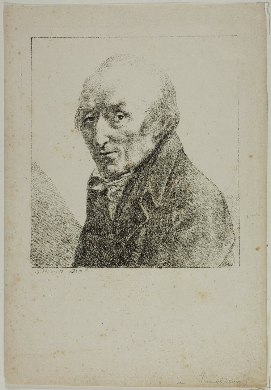Porträt von Monsieur Morice von Dominique Vivant Denon