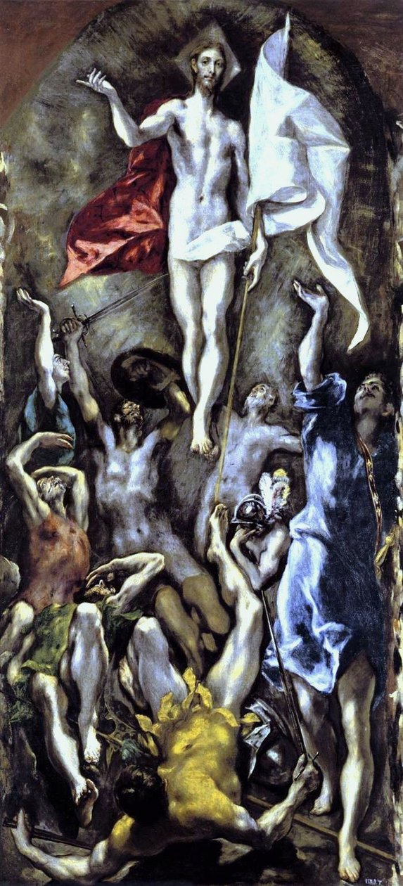 Die Auferstehung von El Greco