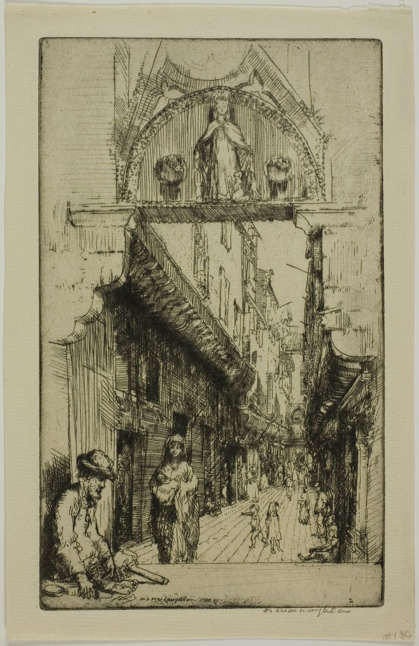 Calle del Paradiso von Donald Shaw MacLaughlan