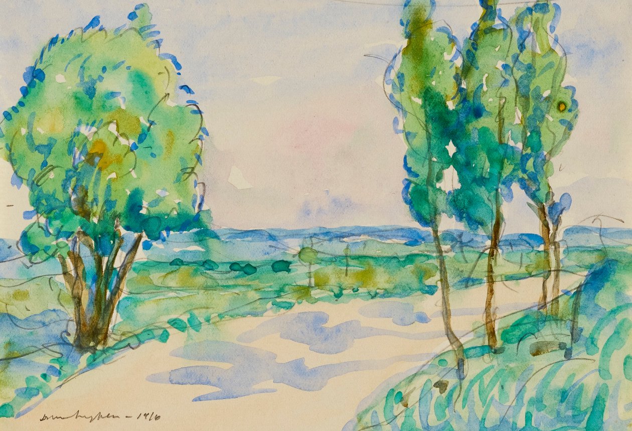 Auf der Albi-Straße von Donald Shaw MacLaughlan