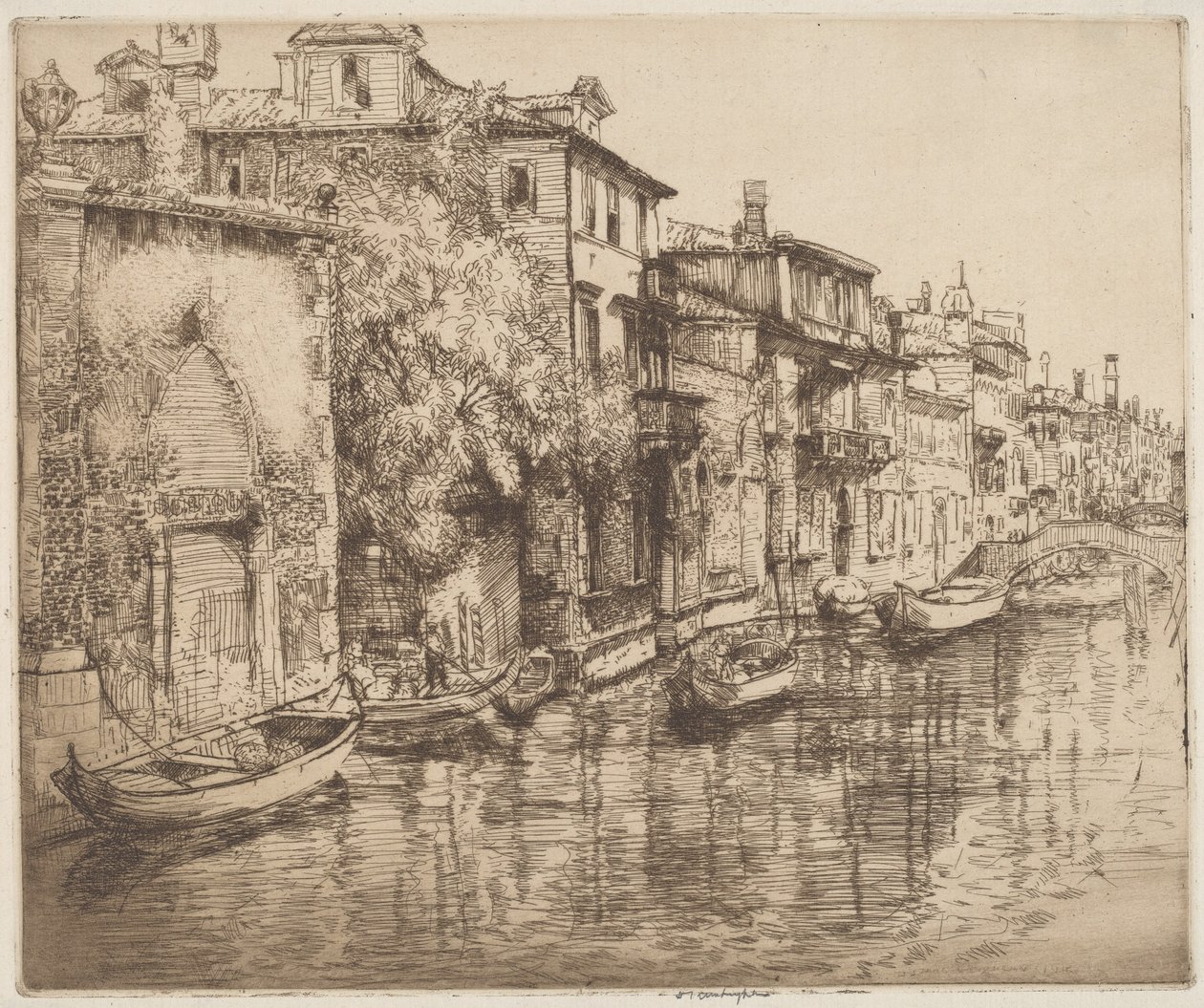 Venezianischer Mittag von Donald Shaw MacLaughlan