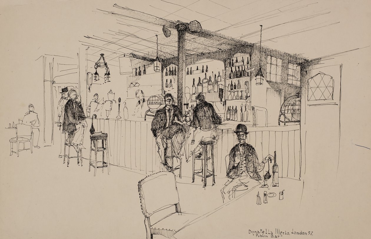 Öffentliche Bar von Donatella Merlo