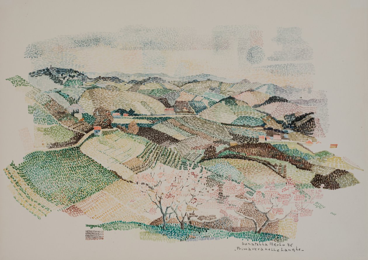 Frühling in den Langhe von Donatella Merlo