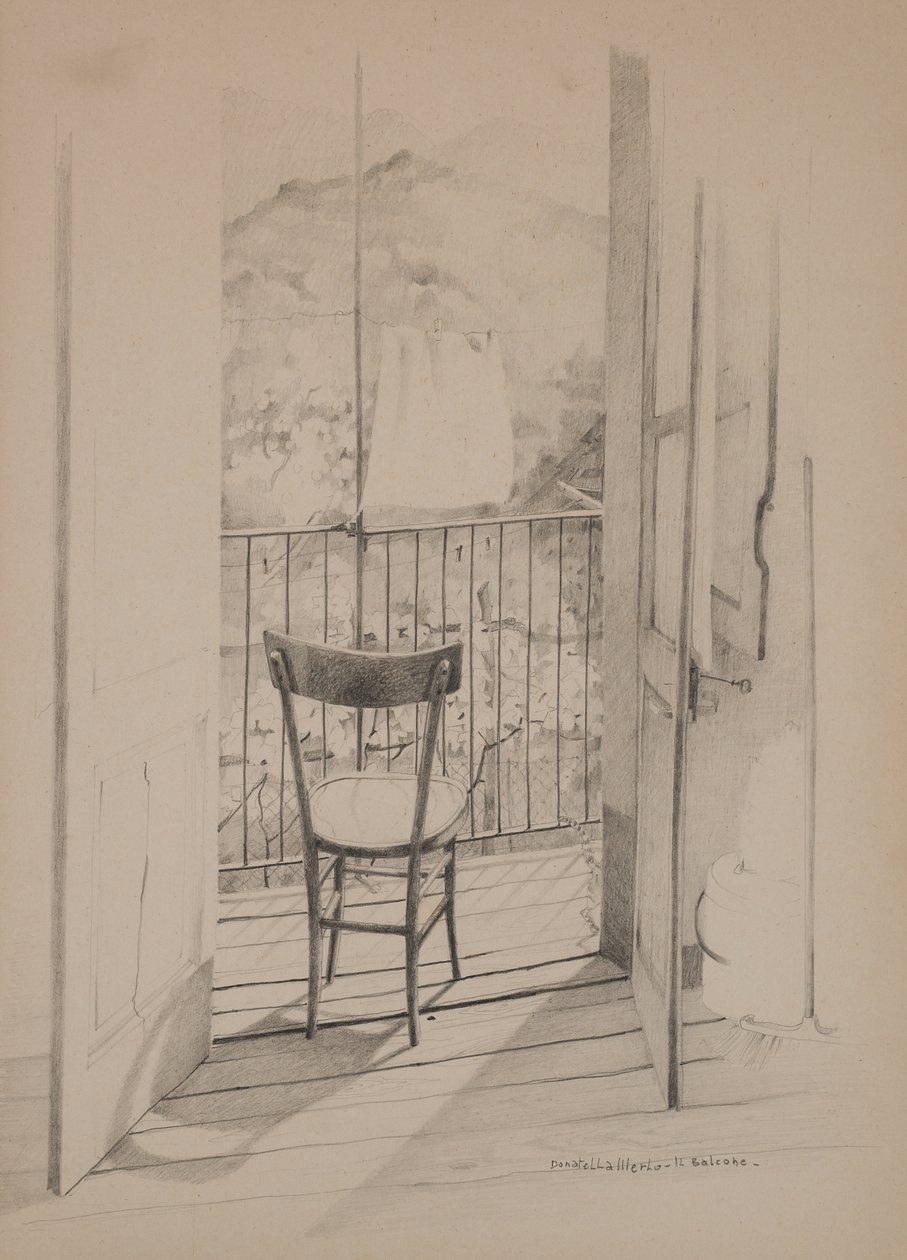 Der Balkon von Donatella Merlo