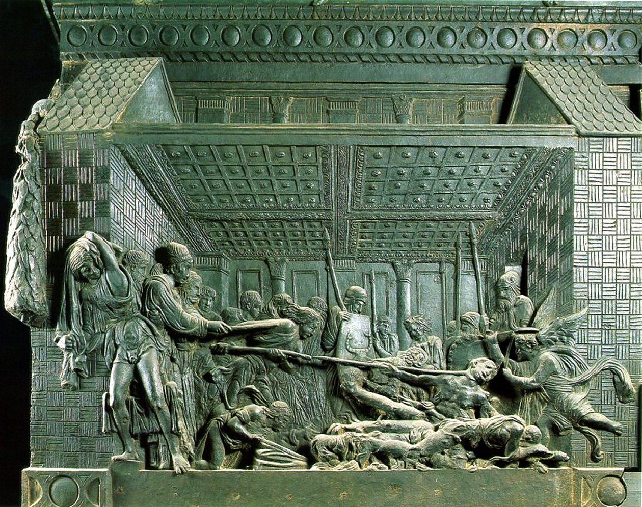 Das Martyrium des Heiligen Laurentius von Donatello