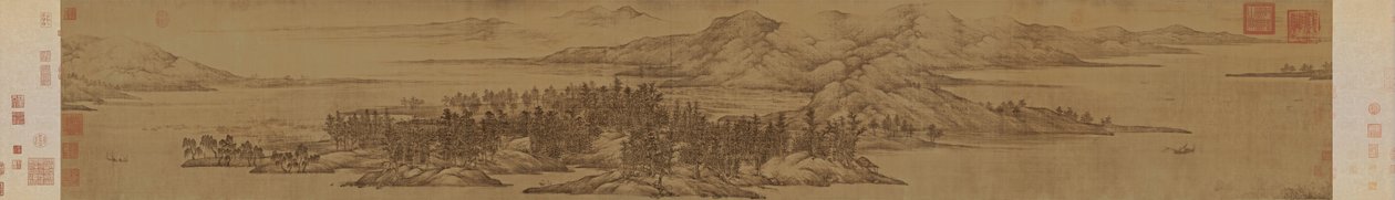 Jiangnan Sommeransicht, 10. Jahrhundert von Dong Yuán