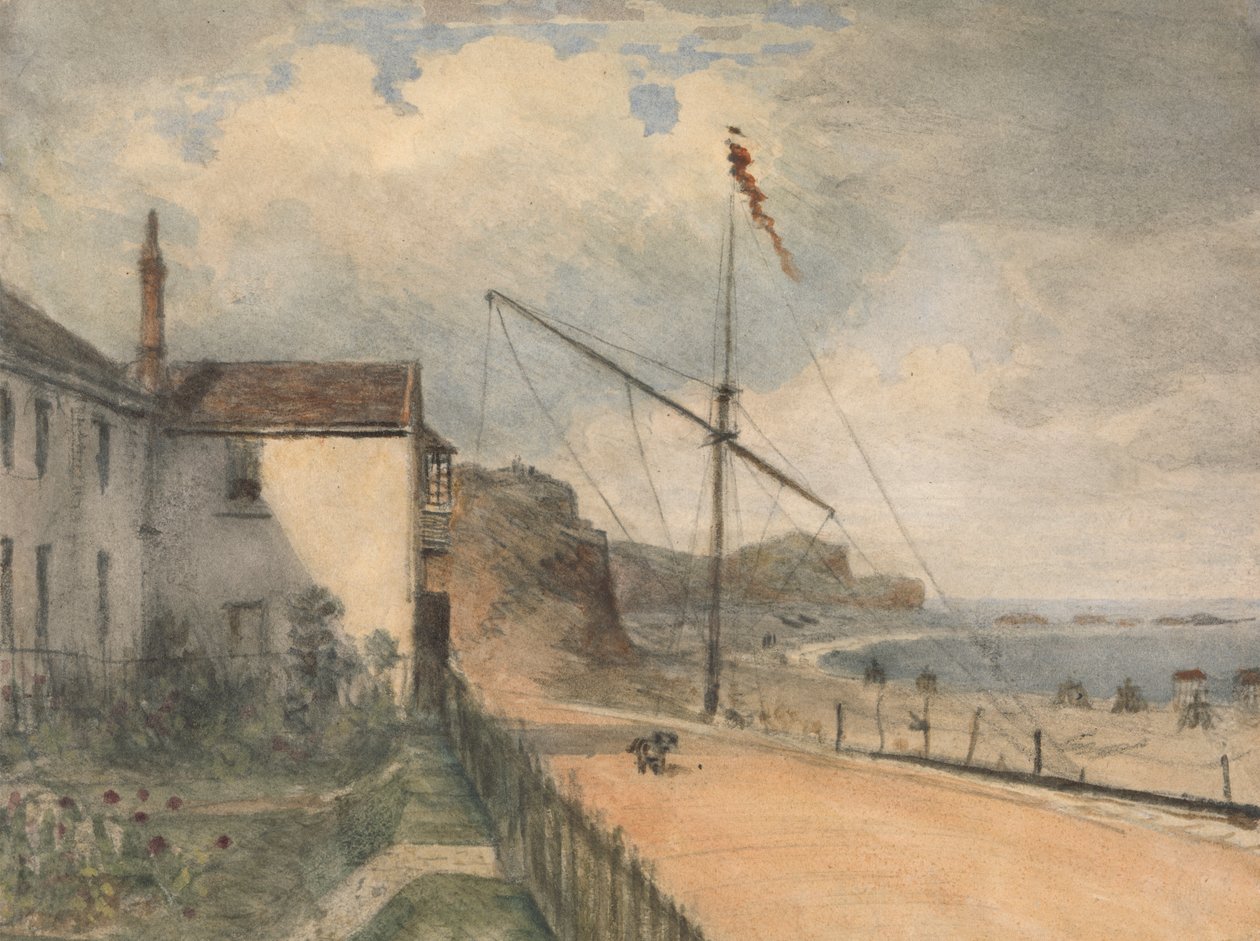 Budleigh, Salterton..aus unserem eigenen Garten von Dr. William Crotch