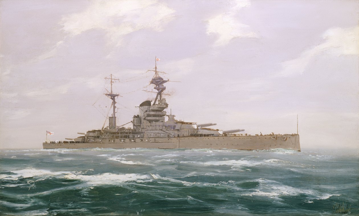 HMS Resolution, 1923 von Duff Tollemache