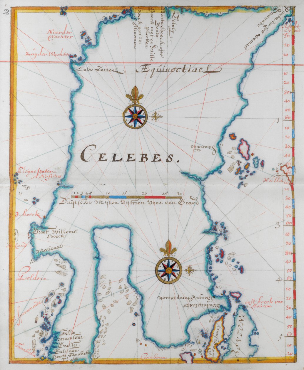 Insel Celebes von Dutch School