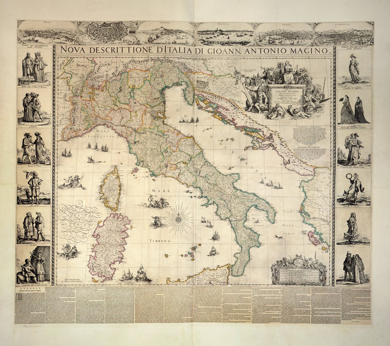 Italien, Klencke-Atlas von Dutch School