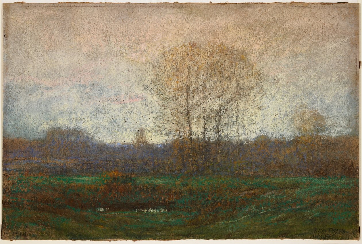 Landschaft, 1910 von Dwight William Tryon