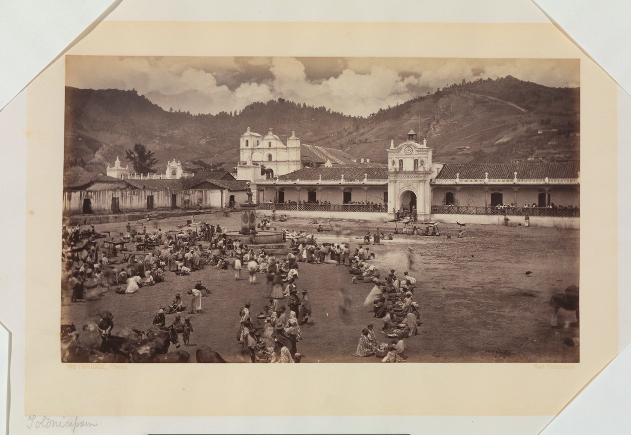Totonicapán, Guatemala von Eadweard Muybridge