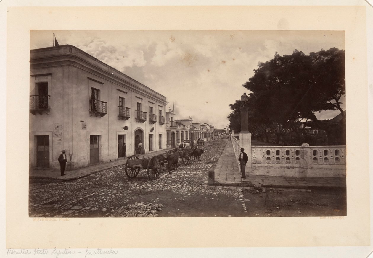 Gesandtschaft der Vereinigten Staaten, Guatemala von Eadweard Muybridge