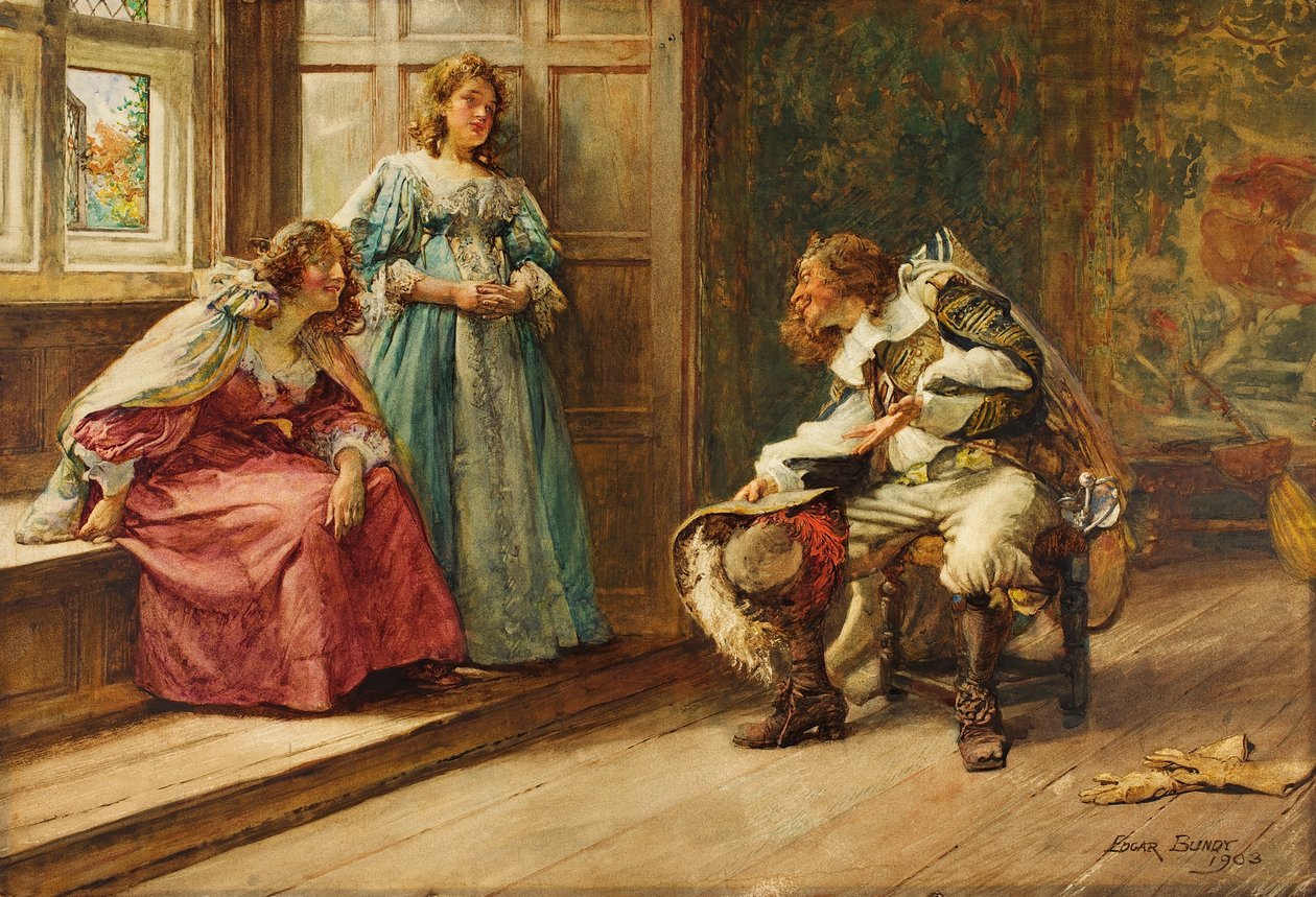 Das Abenteuer, 1903 von Edgar Bundy