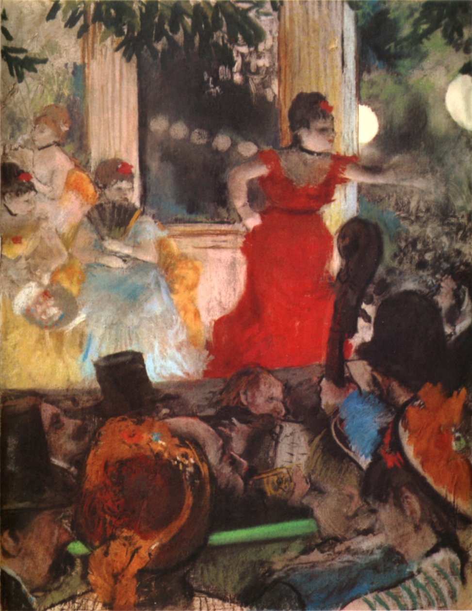 Im Konzertcafé Les Ambassadeurs von Edgar Degas