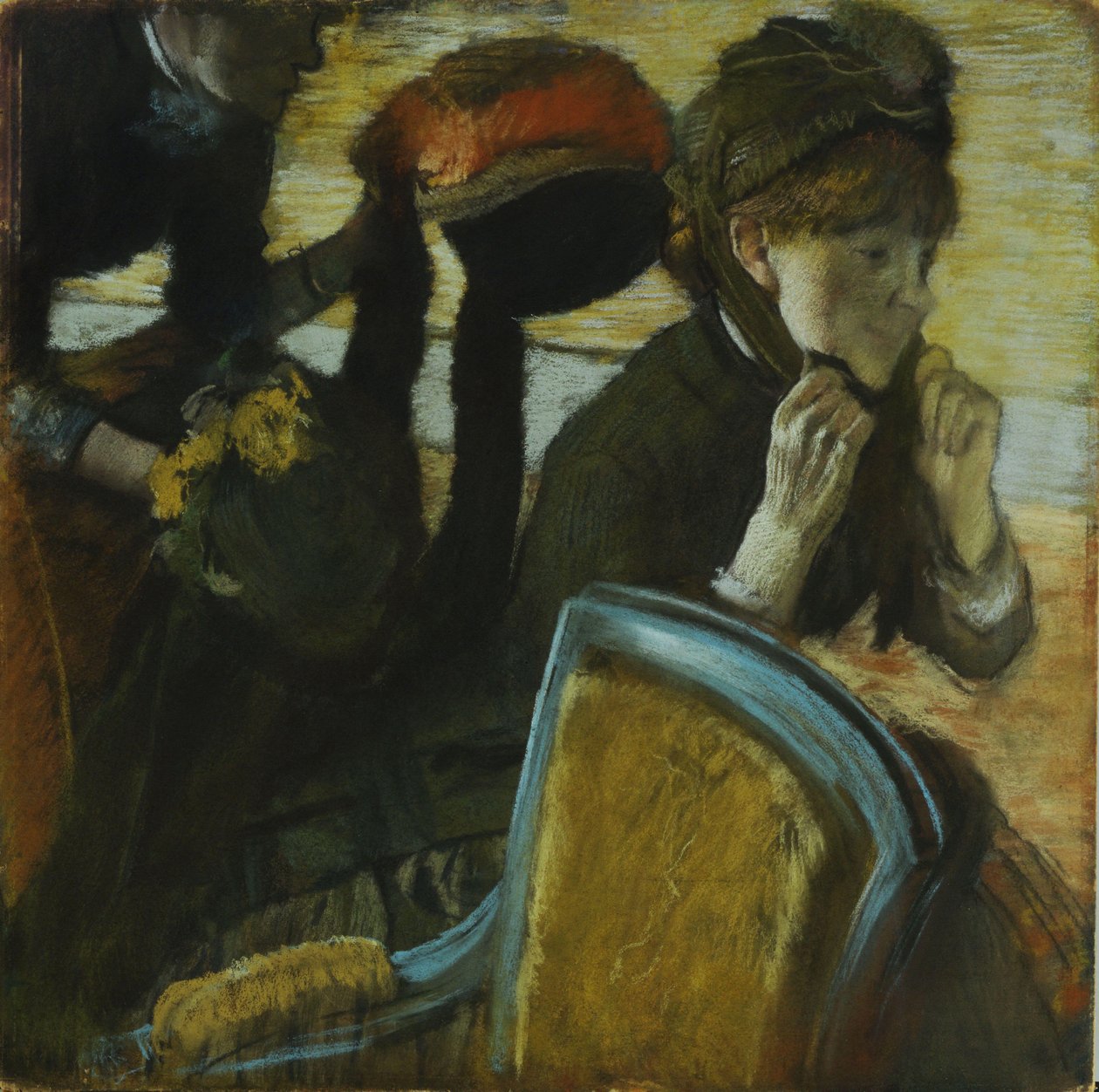 Bei den Modistinnen von Edgar Degas