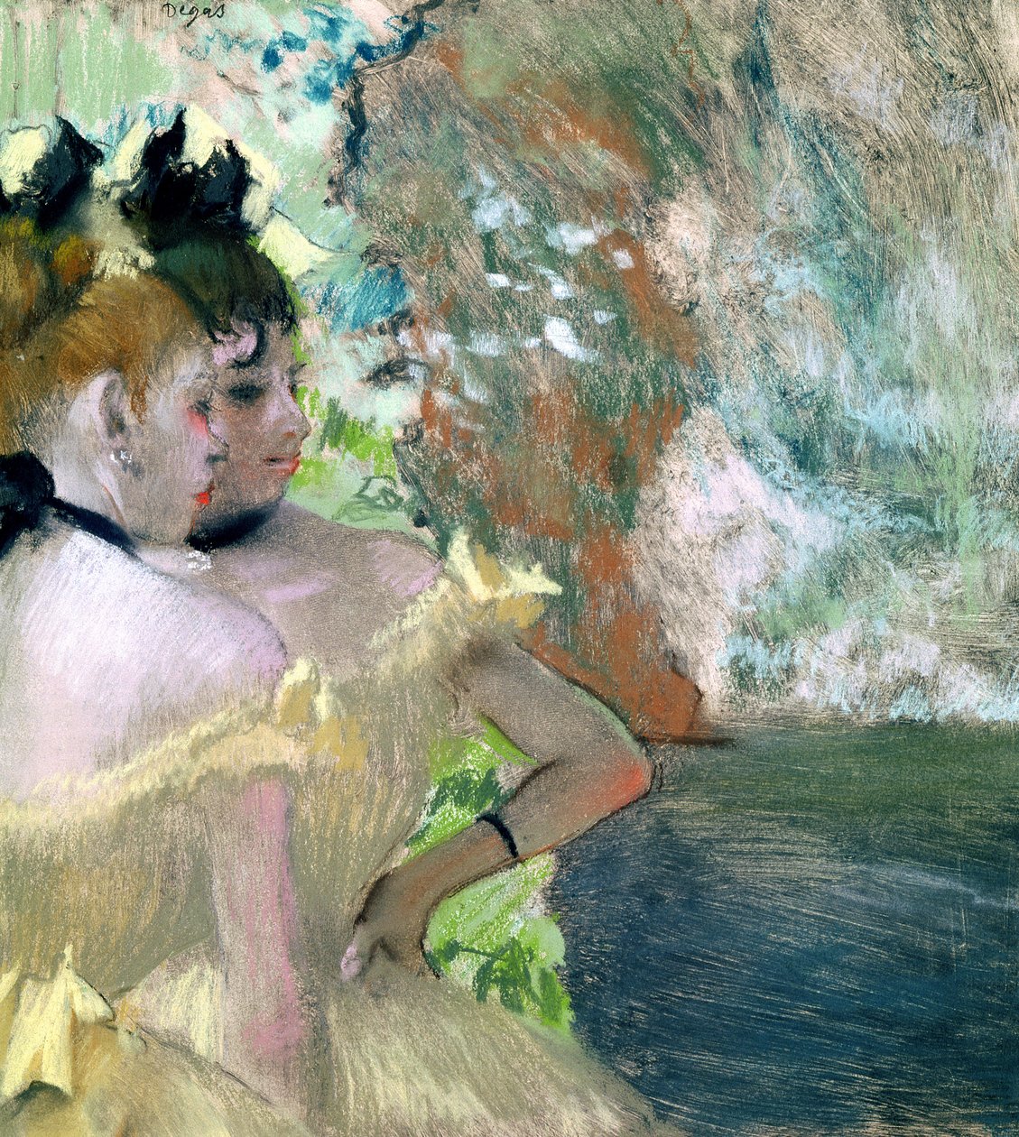 Tänzer im Flügel von Edgar Degas