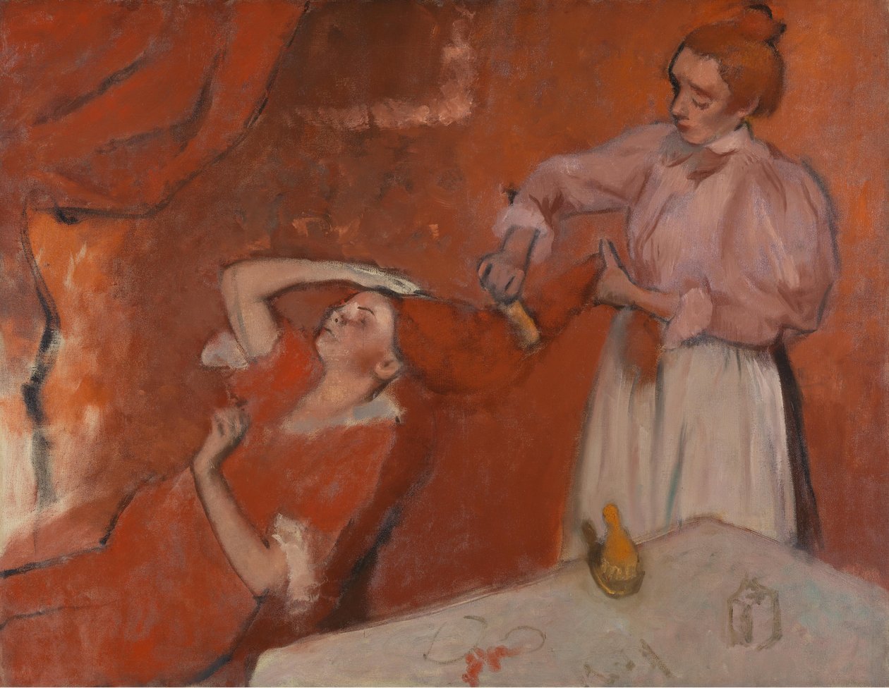 Die Frisur von Edgar Degas