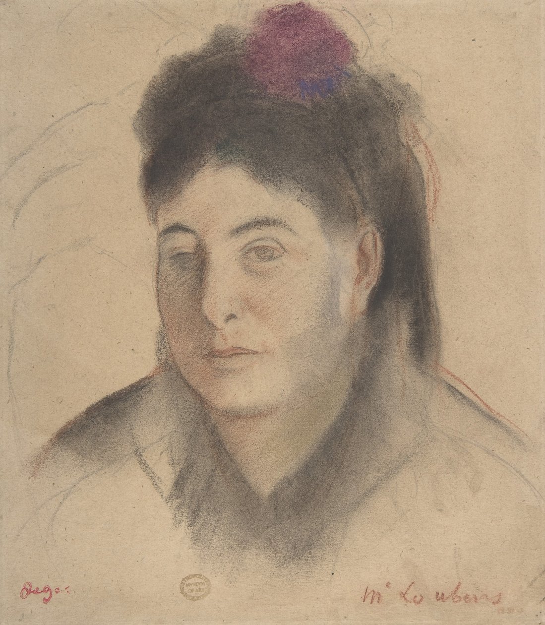 Madame Loubens von Edgar Degas