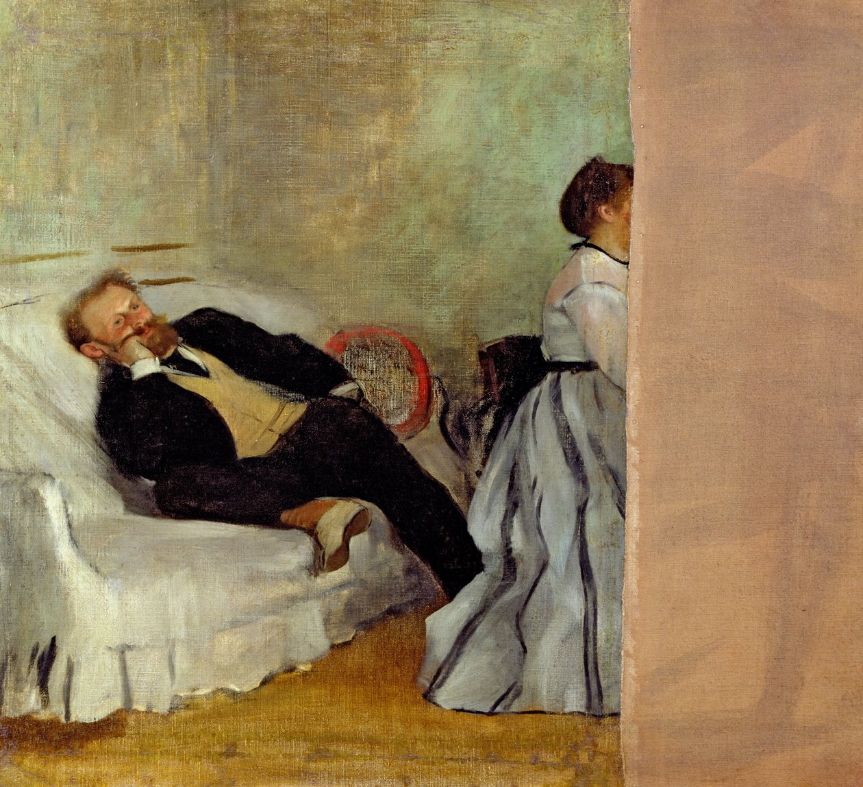 Monsieur und Madame Edouard Manet, 1868-69 von Edgar Degas