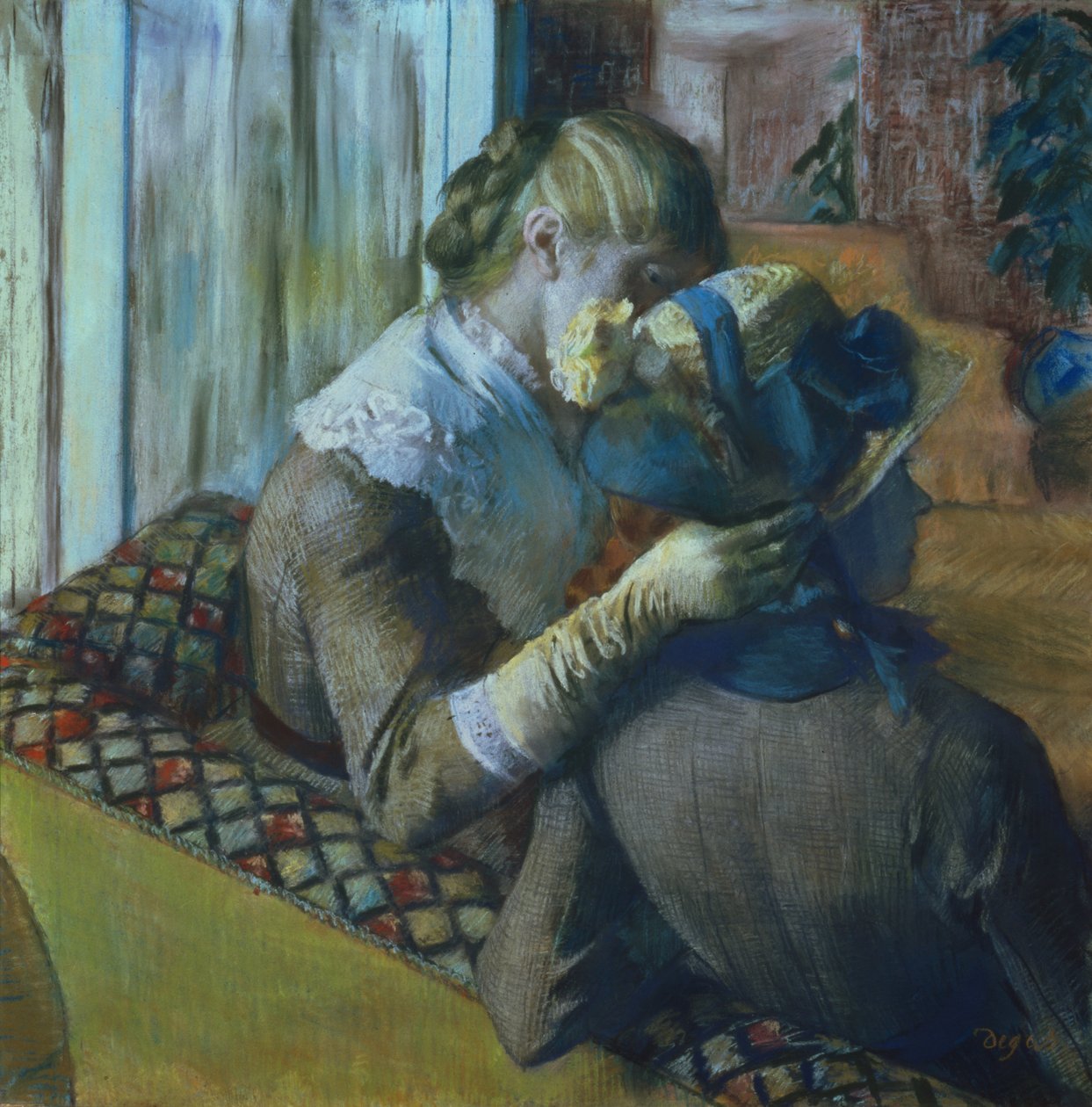 Zwei Frauen von Edgar Degas