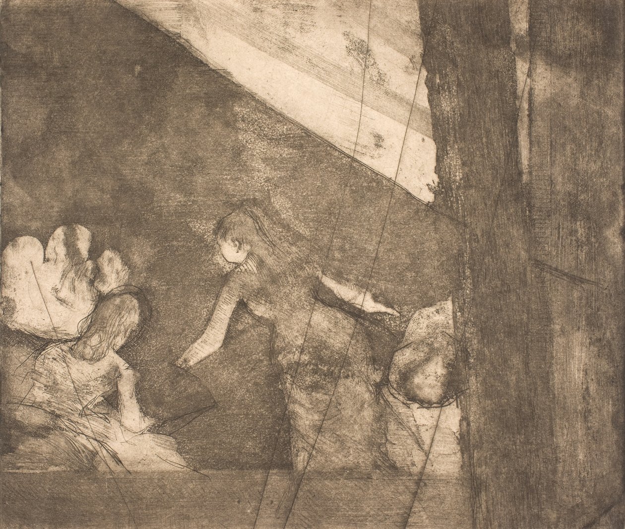 Aux Ambassadeurs von Edgar Degas