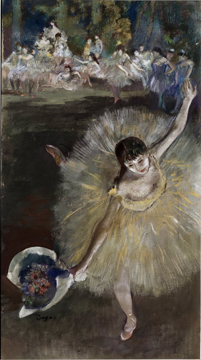 Tanzendes Mädchen von Edgar Degas