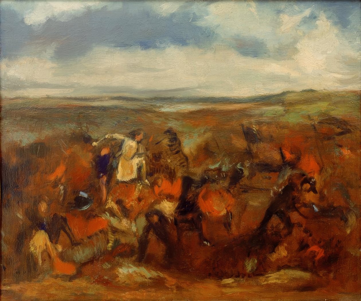 Die Schlacht bei Poitiers von Edgar Degas